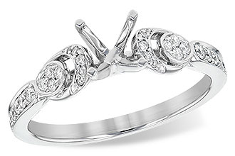 A208-60360: LDS SEMI DIA RG .19 TW