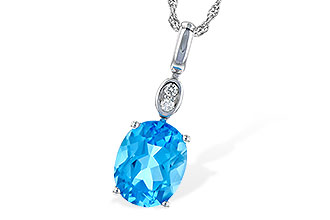 A208-62179: NECK 2.84 BLUE TOPAZ 2.87 TGW (10x8MM BT)