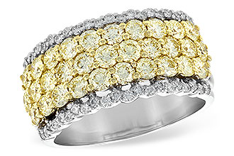 B207-72151: LDS DIA RG 1.90 YELLOW DIAS 2.18 TW