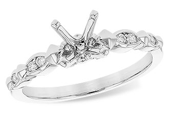 B292-20324: LDS SEMI DIA RG .08 TW