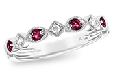 D111-29406: LDS WED RG .20 RUBY .26 TGW