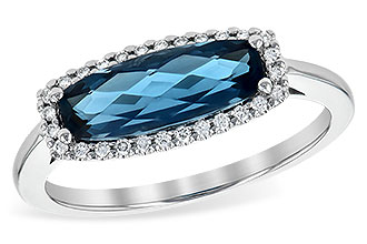 D208-59442: LDS RG 1.79 LONDON BLUE TOPAZ 1.90 TGW