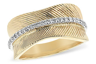 E207-63933: LDS WED RG .22 TW (Y/G & W/G)