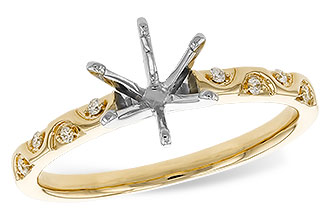 E293-09433: LDS SEMI DIA RG .05 TW