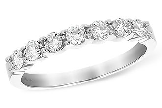 F111-33087: LDS DIA WED RG .50 TW (7 STONES)