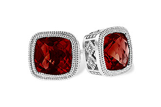 G291-27633: EARR 2.50 TW GARNET