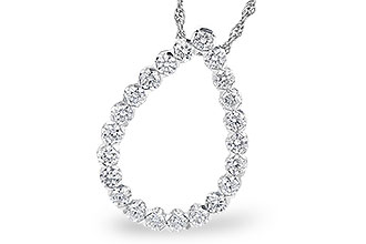 K291-32178: NECKLACE 1.00 TW