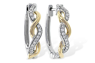 M207-63987: EARRINGS .15 TW